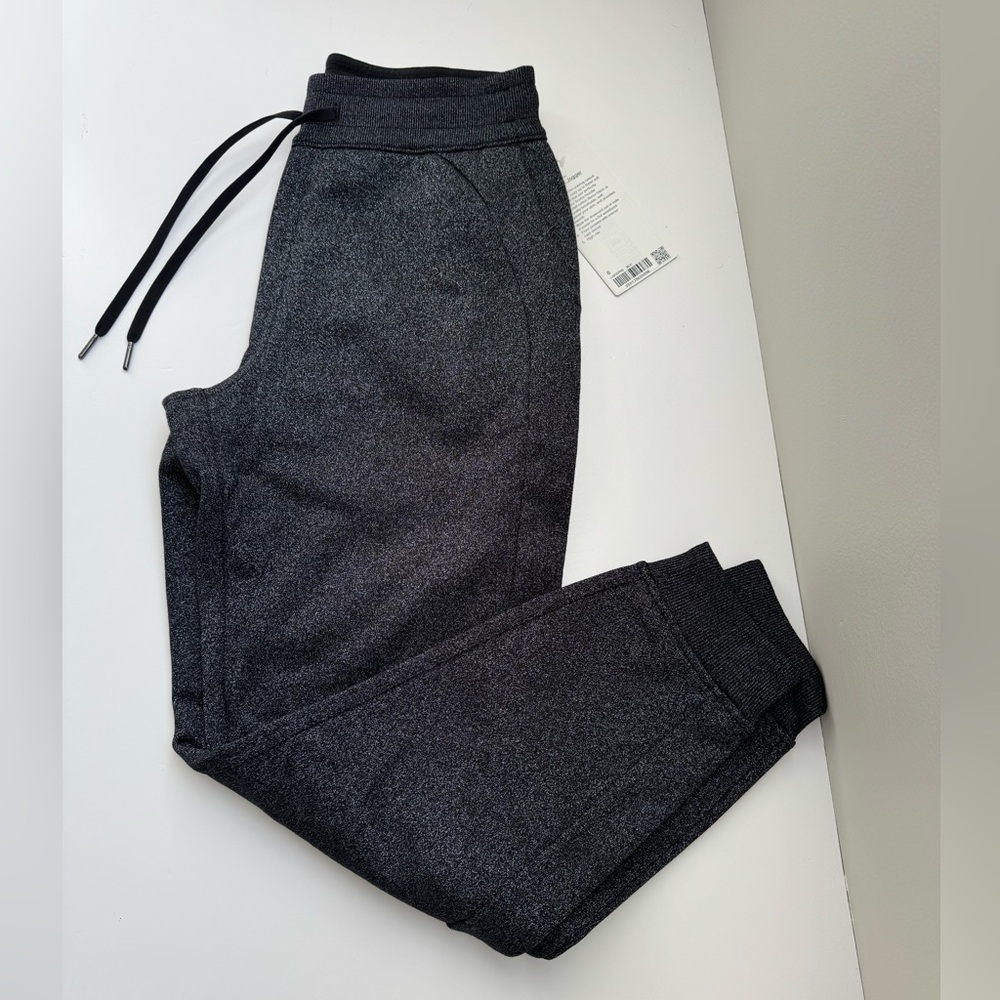 Lululemon Sparkle Scuba Joggers Black - 6